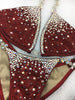 Custom Tear Drop Diamond Princess (Abby) Competition Bikini