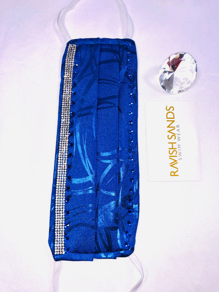 RhinestoneHand Washable Face mask (not hospital grade) * this can be done on any of our solids or prints** only exclusion is sequin