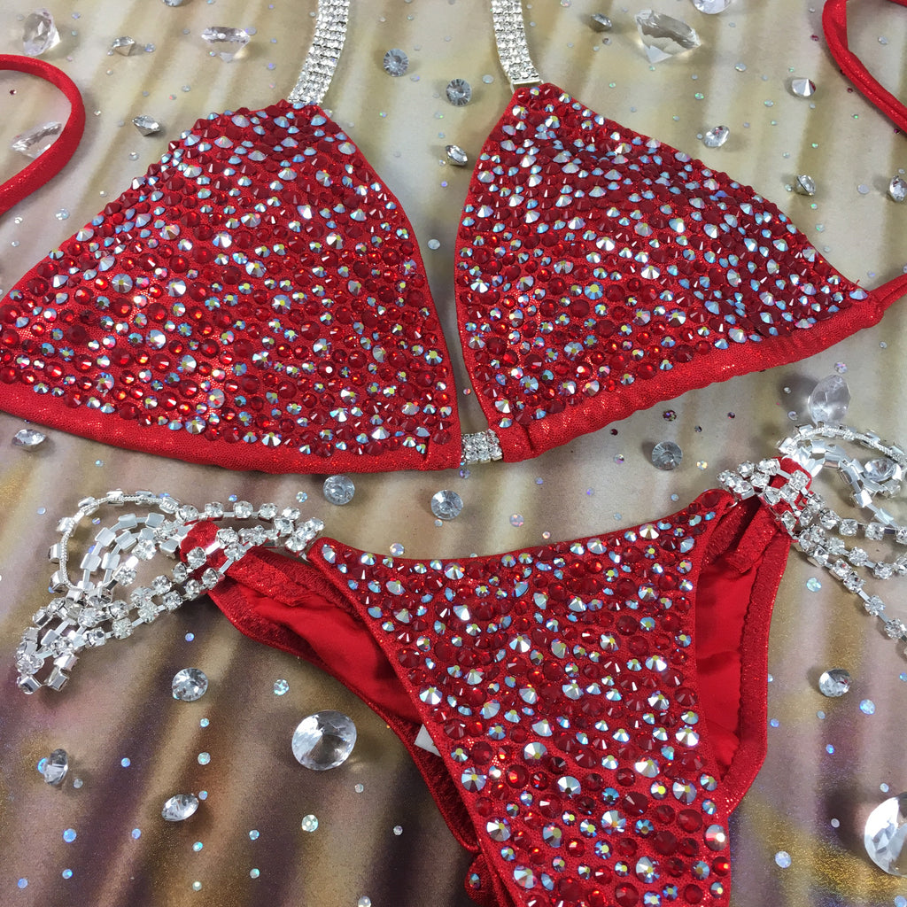 Quick View Competition Bikinis Red 