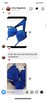 Blue ombre needs in Naples italy by august ($30 taxes prepaid)