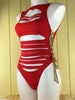 Custom BIkini Lace Up Slashhh