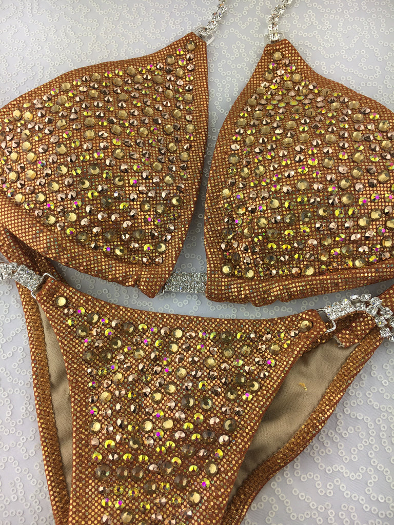 Quick View Competition Bikinis Gold/Bronze Confetti Bliss