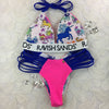 Custom Seamless 2:1 Flip It Ravish Sands Exclusive (Monogram) Unicorn/Unicorns/Pink***(SUIT SOLD PER PIECE OR SET, price varies)