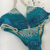 Quick View Competition Bikinis Teal Gradient  Luxe