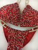 Custom Confetti Bliss (Choose any color swatch/fabric)Competition Bikini