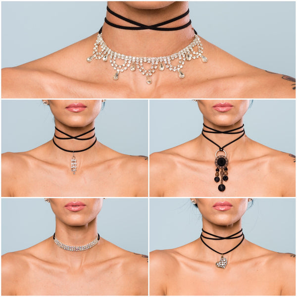 Never too Many Choker's combo 5 pack