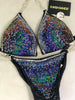 LeDoux Baguette Custom Competition Bikinis Molded cup upgrade included Swarovski mix