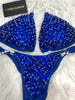 Custom Competition Bikinis Becca Azul blue