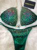 Custom Competition Bikinis Green Dragon volcano