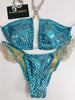 Turquoise Silver Snake(Connectors #21,#28)  Brazilian Cheeky Quick Ship