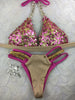 Custom Pool Party Glam by Ravish Sands Exclusive Sequin Seamless Amber (Molded cup top)***(SUIT SOLD PER PIECE OR SET, price varies)