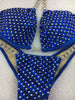 Quick View Competition Bikinis Blue Bling Luxe
