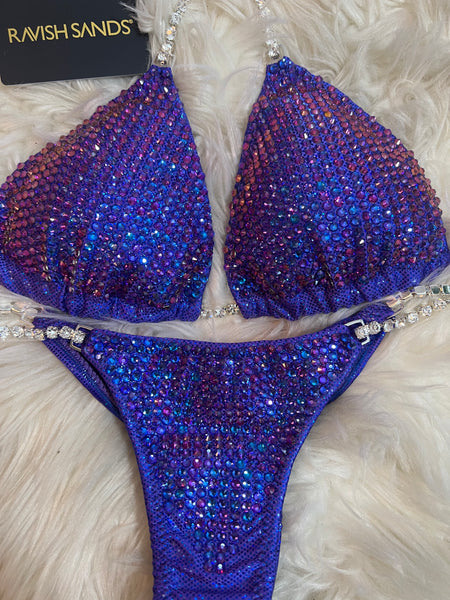 Custom Competition Bikinis Ravishing purple