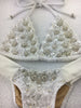 Custom Wedding Bikini (Push Up Padding included) (braid or band option!!!) Bride/Honeymoon***(SUIT SOLD PER PIECE OR SET, price varies)
