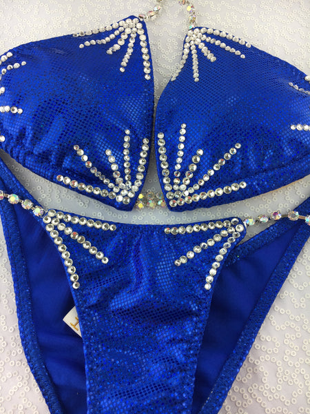 Custom Starburst  (Choose any color swatch/fabric)Competition Bikini