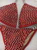 Quick View Competition Bikinis Red Bling Luxe