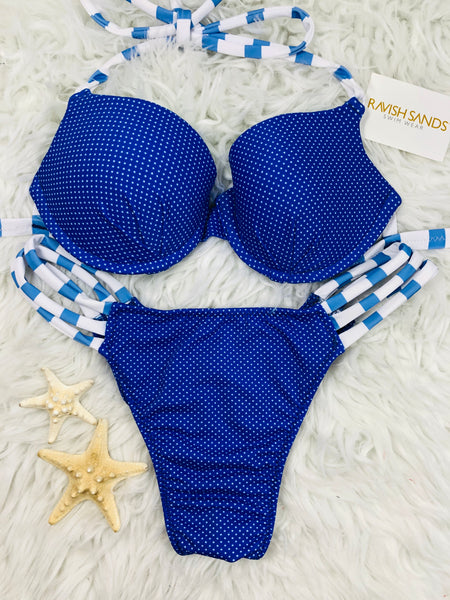 Custom Underwire Bra Multistring Bikini/any swatch color) ***(SUIT SOLD PER PIECE OR SET, price varies)