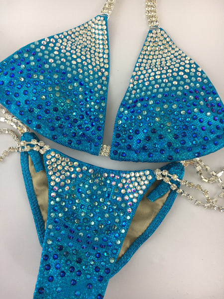 Custom Cascade DeLUXE Diamond Princess (SPECIAL is LIMITED TIME)Competition Bikini