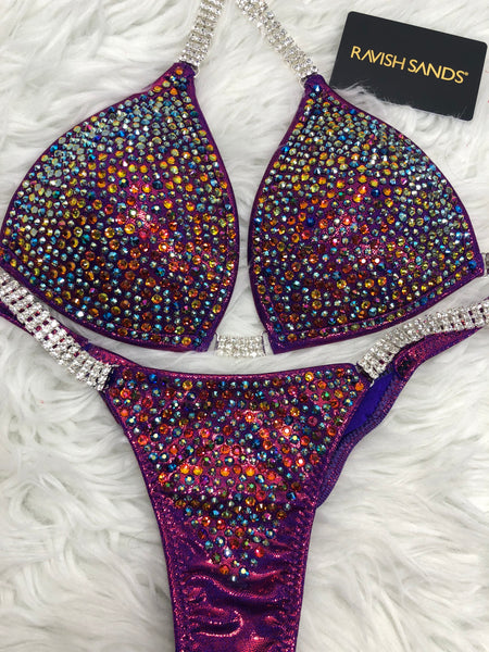 Custom Competition Bikinis Molded cup top