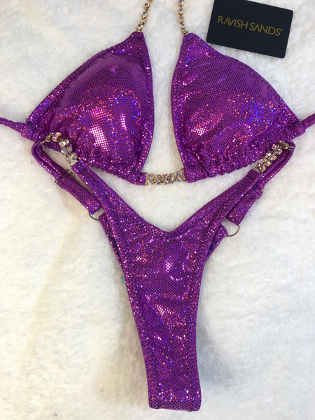 Adjustable slide Custom Posing Bikini (most colors available)