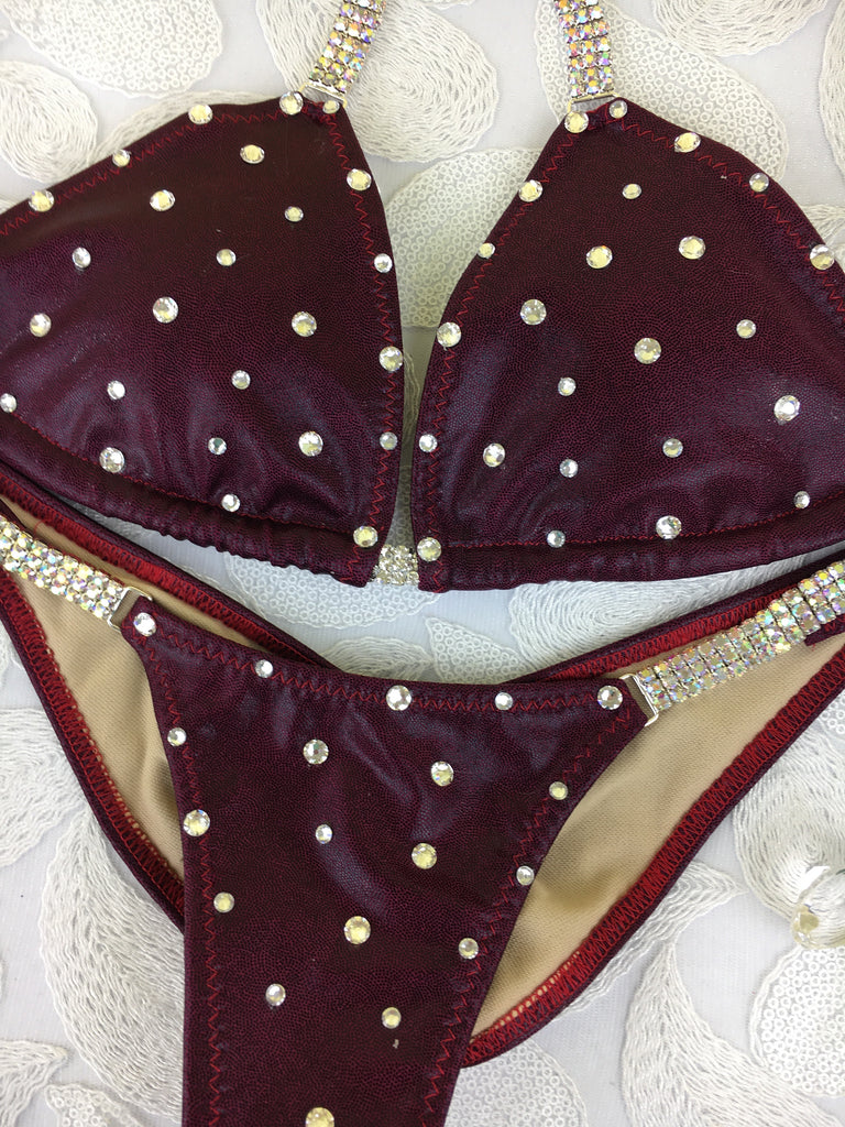 Custom Special $180 Choose any color swatch/fabric (5 connectors)Competition Bikini