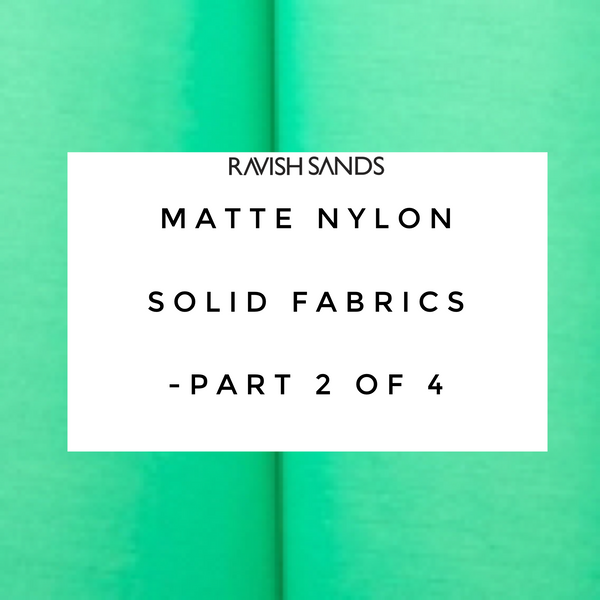 Fabric Swatches  Solid Matte Fabric Part 2 of 4
