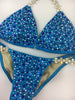 Custom Confetti Bliss (Choose any color swatch/fabric)Competition Bikini