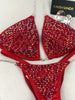 Custom Competition Bikinis Multitone (strawberry red)