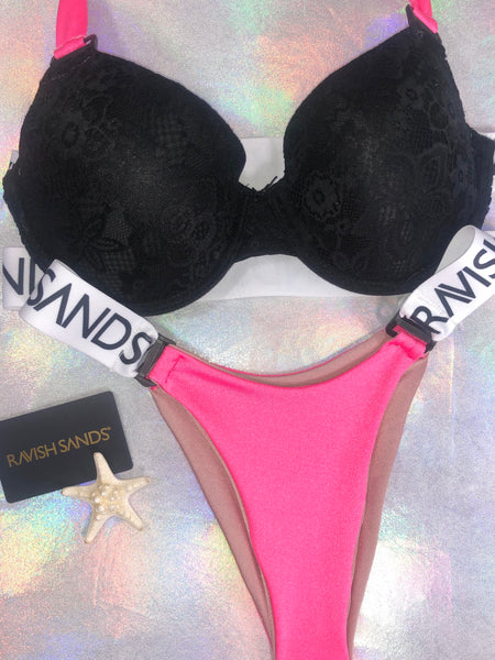 Custom Catelyn Underwire Bra Push Up Ravish Monogram ***(SUIT SOLD PER PIECE OR SET, price varies)