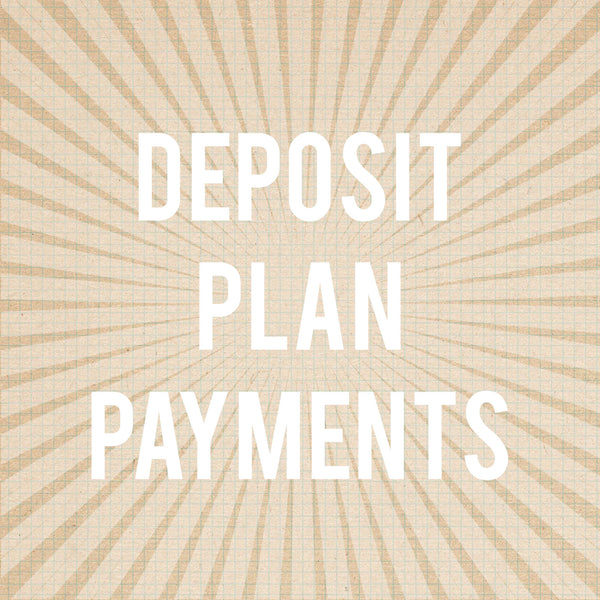 Deposit/Payment Plan