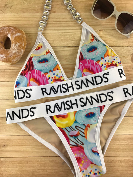 Custom Donut Ravish Sands Exclusive Monogram (sunglasses and real donut sold separately lol)***(SUIT SOLD PER PIECE OR SET, price varies)