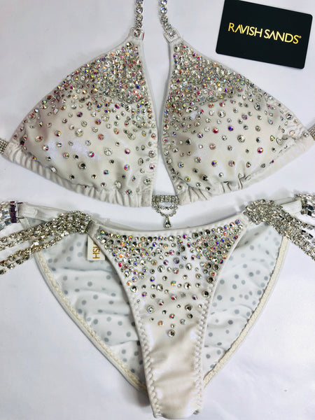 Custom SUIT SPECIAL $325!!!! Bubbles Diamond Princess Elite w/color accent MIXED in clear and clear ab