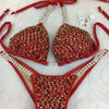 Custom Bling Luxe w/color upgrade (3-4 colors)Competition Bikini
