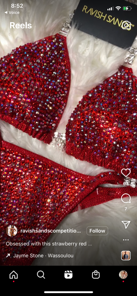 Oct 22 payment 2of 2 strawberry red. Center square 30