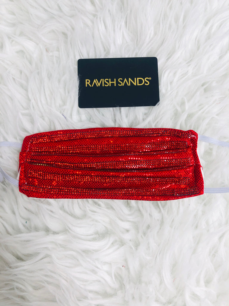 Rhinestone Washable Face mask (not hospital grade) * this can be done on any of our solids or prints** only exclusion is sequin