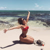 Custom Red Vixen Seamless Multistring Bikini (Custom Made to Order) Sami***(SUIT SOLD PER PIECE OR SET, price varies)