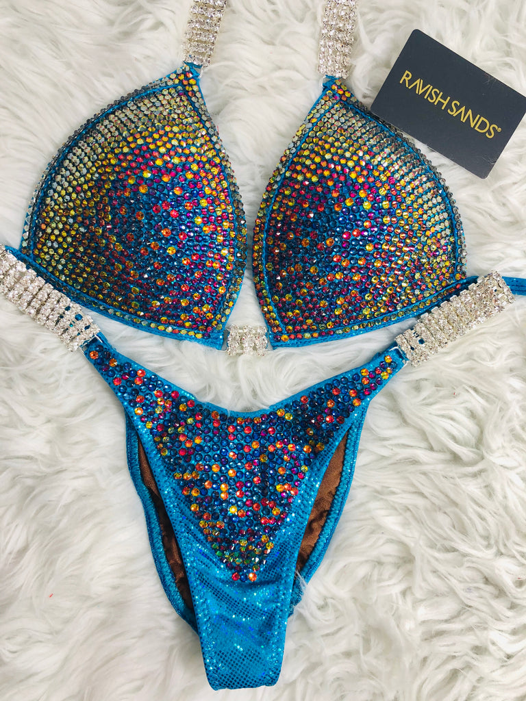 Custom Competition Bikinis Volcano wellness Molded cup