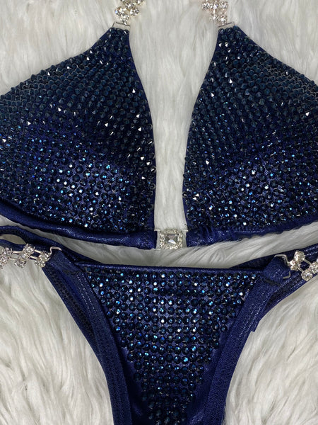 Custom Competition Bikinis Dark navy