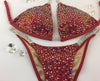 Custom Confetti Bliss (Choose any color swatch/fabric)Competition Bikini