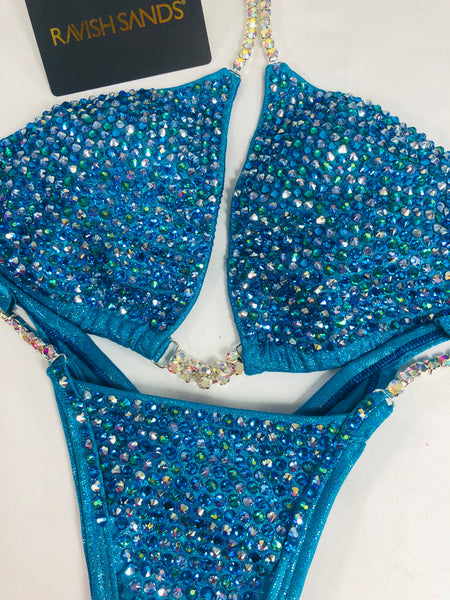 Custom Competition Bikinis Turquoise’s Blue’s