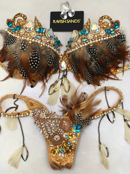 Pocahontas Feather Deluxe Themewear  bikini