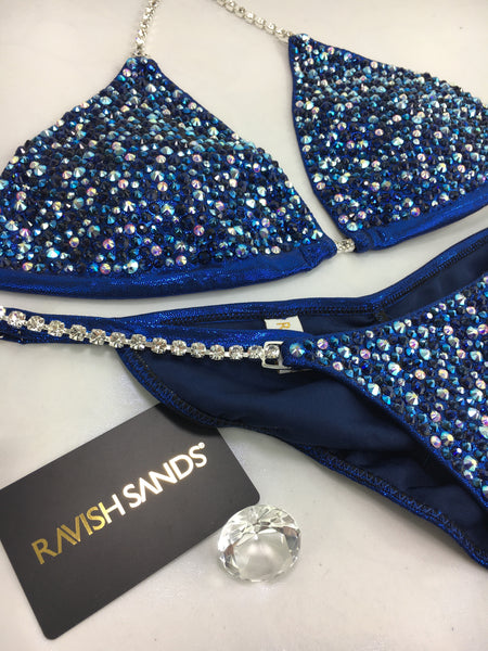 Custom Competition Bikinis Blue 